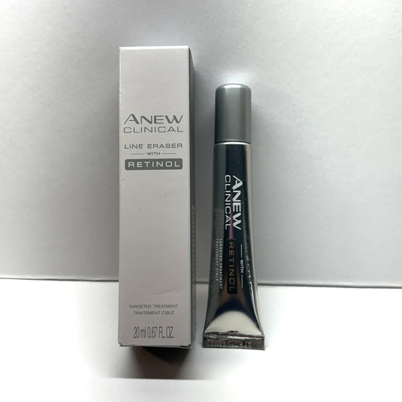 Avon Anew Clinical Line Eraser Treatment W/ Retinol .67 Oz NEW SEALED - Picture 1 of 4